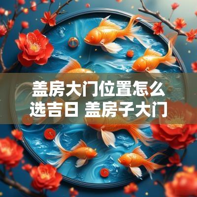 盖房大门位置怎么选吉日 盖房子大门的位置怎么选