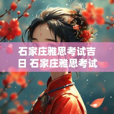 石家庄雅思考试吉日 石家庄雅思考试题