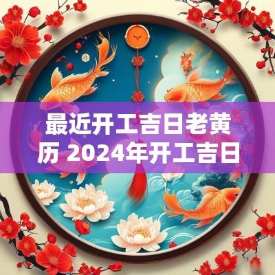最近开工吉日老黄历 2025年开工吉日老黄历