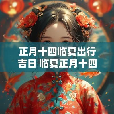 正月十四临夏出行吉日 临夏正月十四社火