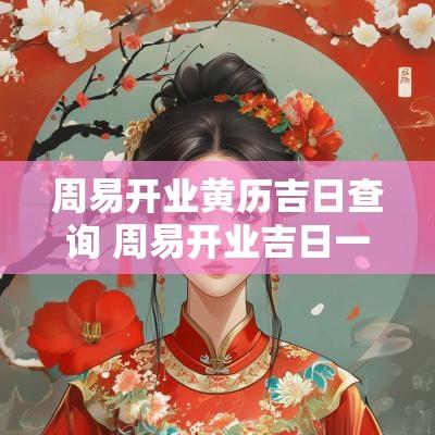 周易开业黄历吉日查询 周易开业吉日一览表