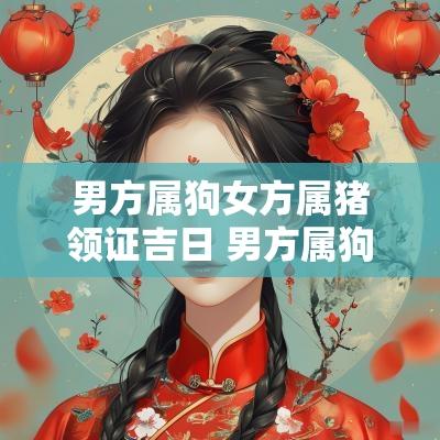 男方属狗女方属猪领证吉日 男方属狗女方属猪搬家几点最好