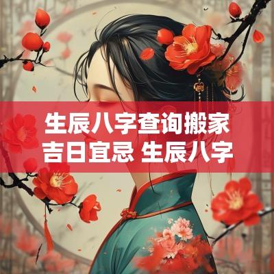 生辰八字查询搬家吉日宜忌 生辰八字如何看搬家日子