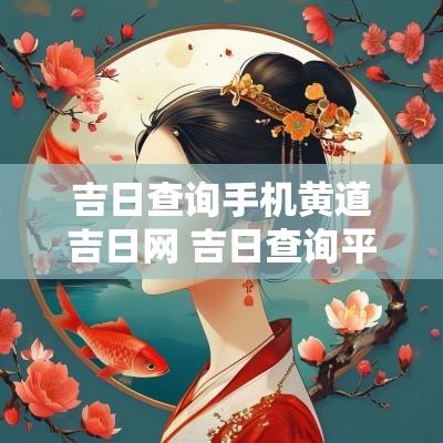 吉日查询手机黄道吉日网 吉日查询平台手机版