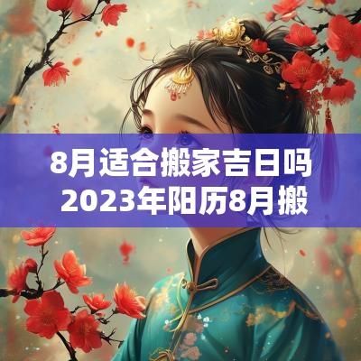 8月适合搬家吉日吗 2025年阳历8月搬家吉日