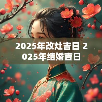 2025年改灶吉日 2025年结婚吉日