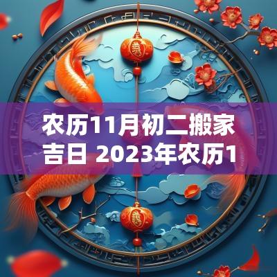 农历11月初二搬家吉日 2025年农历11月搬家吉日