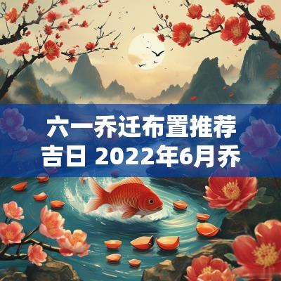 六一乔迁布置推荐吉日 2025年6月乔迁新居吉日一览表