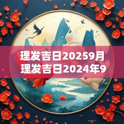 理发吉日20259月 理发吉日2025年9月