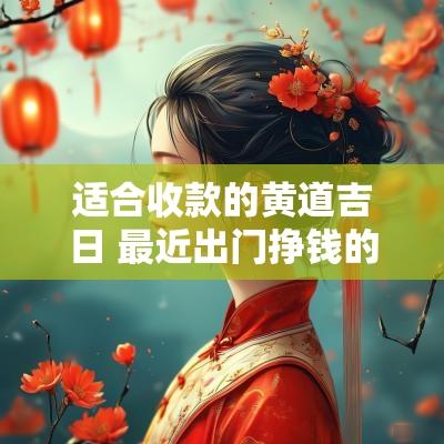 适合收款的黄道吉日 最近出门挣钱的黄道吉日