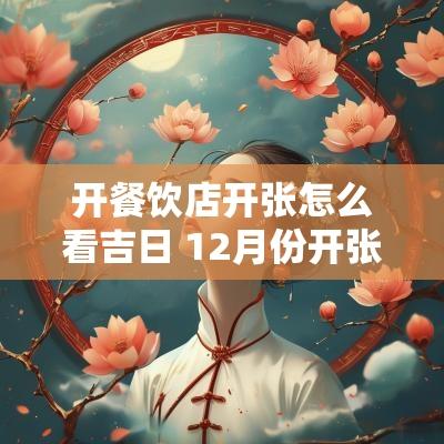 开餐饮店开张怎么看吉日 12月份开张吉日一览表