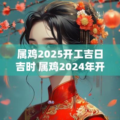 属鸡2025开工吉日吉时 属鸡2025年开张吉日吉时一览表