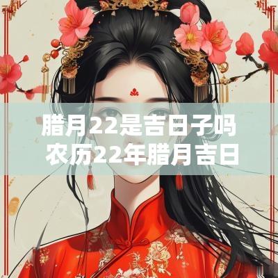 腊月22是吉日子吗 农历22年腊月吉日