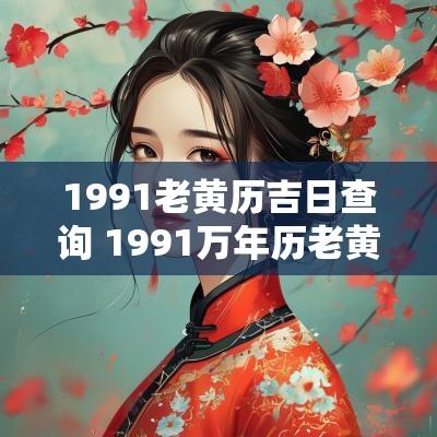 1991老黄历吉日查询 1991万年历老黄历查询表