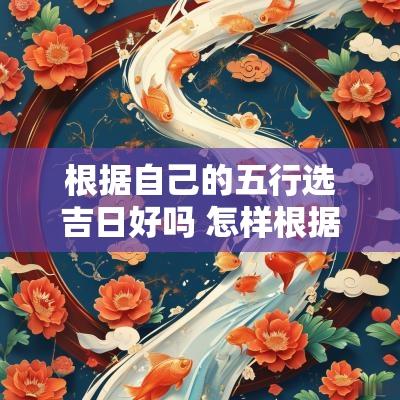 根据自己的五行选吉日好吗 怎样根据双方八字选结婚吉日