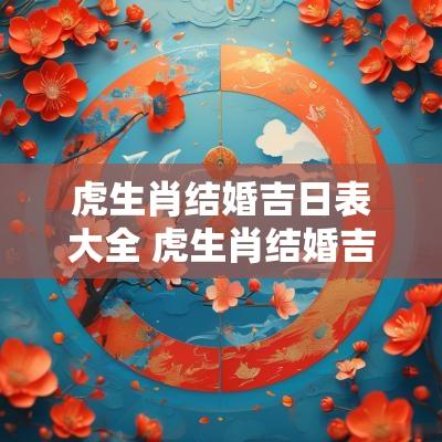 虎生肖结婚吉日表大全 虎生肖结婚吉日查询
