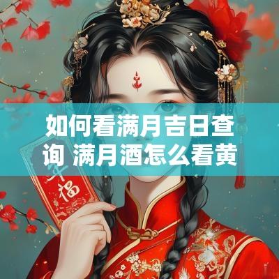 如何看满月吉日查询 满月酒怎么看黄道吉日