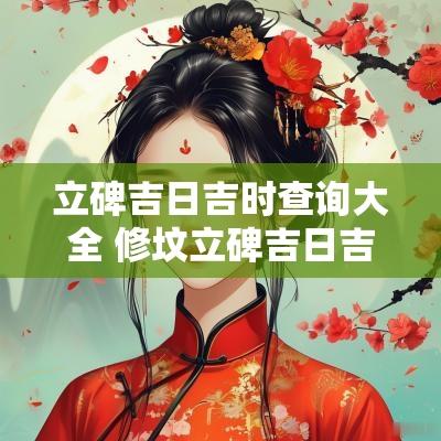 立碑吉日吉时查询大全 修坟立碑吉日吉时