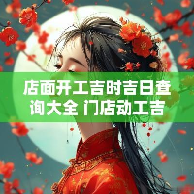 店面开工吉时吉日查询大全 门店动工吉日查询表模板