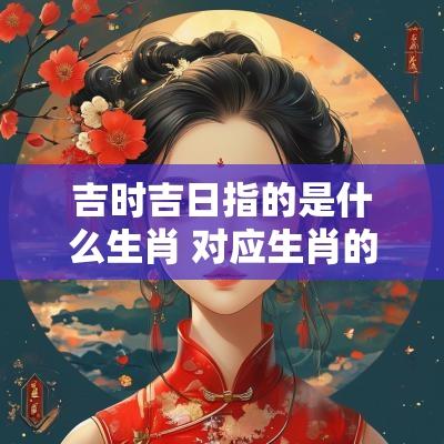 吉时吉日指的是什么生肖 对应生肖的吉日吉时