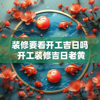 装修要看开工吉日吗 开工装修吉日老黄历