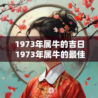 1973年属牛的吉日 1973年属牛的最佳方位