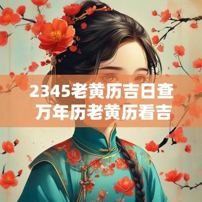 2345老黄历吉日查 万年历老黄历看吉日免费