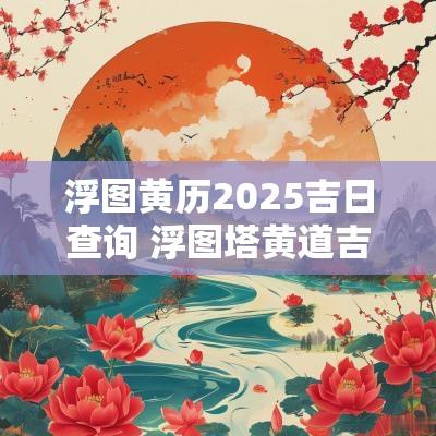 浮图黄历2025吉日查询 浮图塔黄道吉日