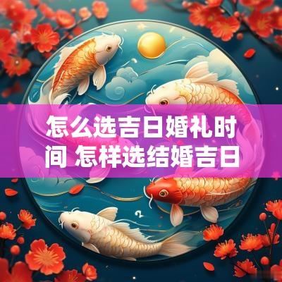 怎么选吉日婚礼时间 怎样选结婚吉日