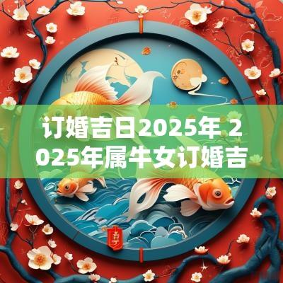 订婚吉日2025年 2025年属牛女订婚吉日