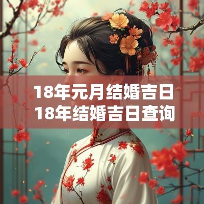 18年元月结婚吉日 18年结婚吉日查询