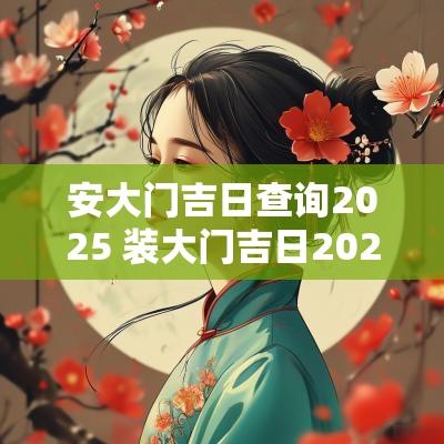 安大门吉日查询2025 装大门吉日2025农历