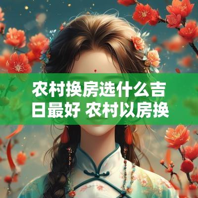 农村换房选什么吉日最好 农村以房换房的最佳方案