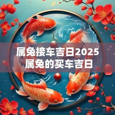 属兔接车吉日2025 属兔的买车吉日