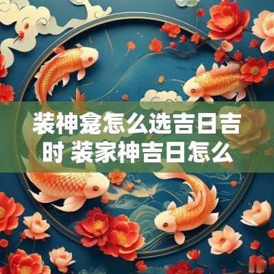 装神龛怎么选吉日吉时 装家神吉日怎么选