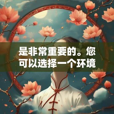 是非常重要的。您可以选择一个环境安静、气氛祥和的地方，寺庙、花园或家中的客厅，布置一个小祭坛。在祭坛上放置一些象征吉祥的物品，如鲜花、水果、香烛和纸钱。这些物品不仅能美化环境，还能够表达您的诚意和感恩之情。