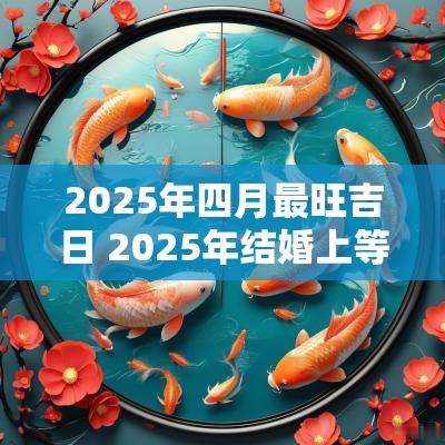 2025年四月最旺吉日 2025年结婚上等吉日