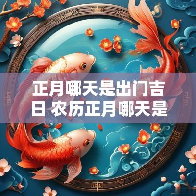 正月哪天是出门吉日 农历正月哪天是福生吉日