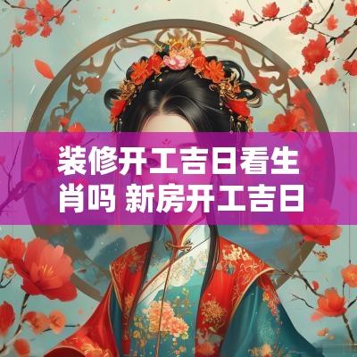 装修开工吉日看生肖吗 新房开工吉日选择属相