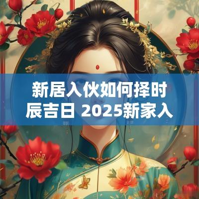 新居入伙如何择时辰吉日 2025新家入伙吉日时辰