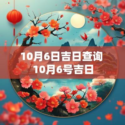 10月6日吉日查询 10月6号吉日
