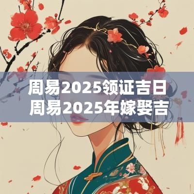 周易2025领证吉日 周易2025年嫁娶吉日