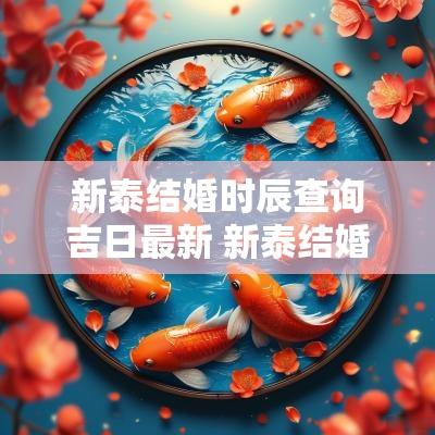 新泰结婚时辰查询吉日最新 新泰结婚时辰吉日查询