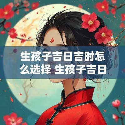 生孩子吉日吉时怎么选择 生孩子吉日时辰表
