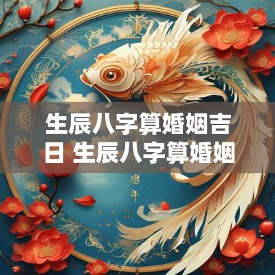 生辰八字算婚姻吉日 生辰八字算婚姻时间