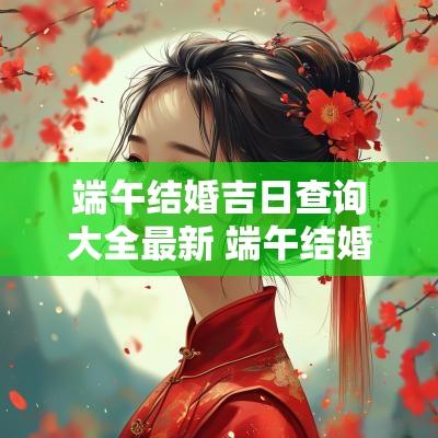 端午结婚吉日查询大全最新 端午结婚吉日查询表格