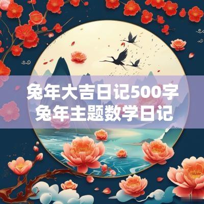 蛇年大吉日记500字 蛇年主题数学日记200字