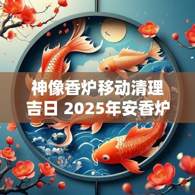 神像香炉移动清理吉日 2025年安香炉吉日