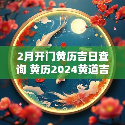 2月开门黄历吉日查询 黄历2025黄道吉日查询2月