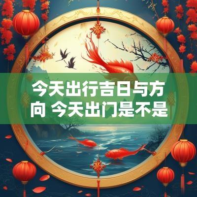 今天出行吉日与方向 今天出门是不是吉日